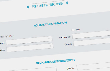 Registrierung